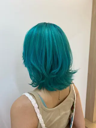 ミディアム ヘアアレンジ 韓国ヘア sasugaのヘアスタイル