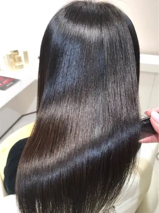 セミロング 透明感カラー✨ Midoriのヘアスタイル