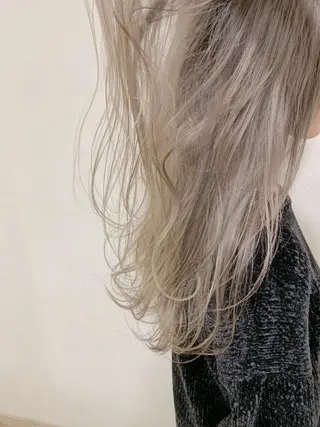 ロング カラー 新井 広之のヘアスタイル
