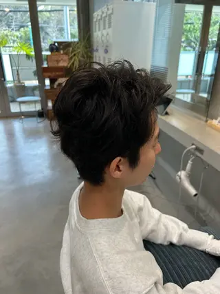 パーマ メンズ Elilume 代々木店所属・森山 朝陽のヘアスタイル