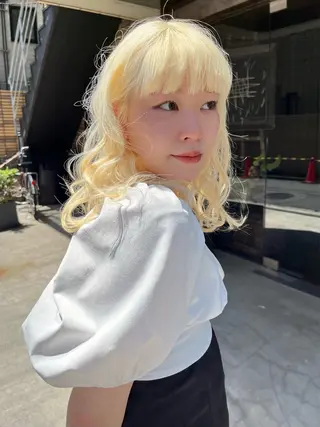 セミロング yuuna/ ハッシュカット🎀のヘアスタイル