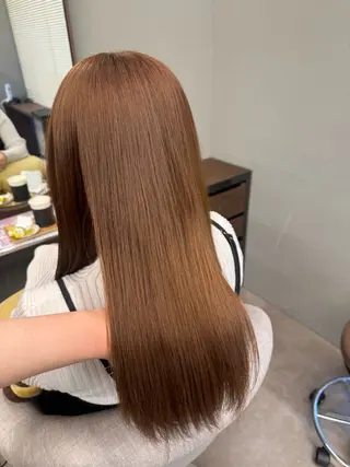 ロング カラー Ayaka 福岡美容師のヘアスタイル