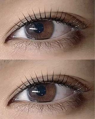 マツエク・マツパ 艶髪カラー/ LoLo. ユキナのマツエク・マツパデザイン