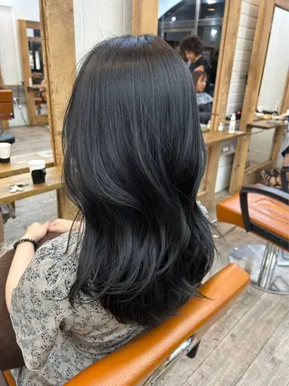 セミロング カラー ⭐️N° blao 名古屋栄【髪質改善】のヘアスタイル
