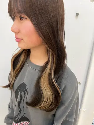 ロング カラー Of hair 宮崎台店所属・Ofhair 柴田咲喜のエステ・リラクイメージ