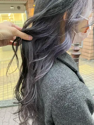 ロング カラー 原宿サロン代表 デザインカラー伊藤卓のヘアスタイル