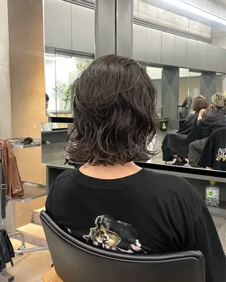 パーマ 佐伯 和佳のヘアスタイル