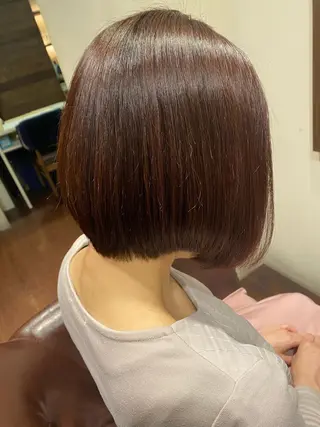 ショート 🤎タケオカ サキ🤎のヘアスタイル