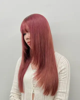 ロング カラー レイヤー/透明感 カラー🌿KANTAのヘアスタイル