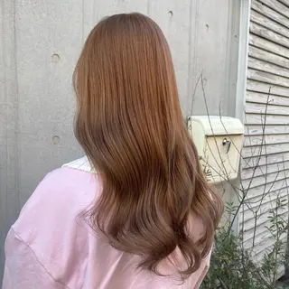 ロング カラー 🪭risa 暖色/レイヤー🪭のヘアスタイル