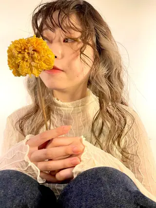 カラー パーマ ヘアアレンジ 野町好花 レイヤー/髪質改善のヘアスタイル