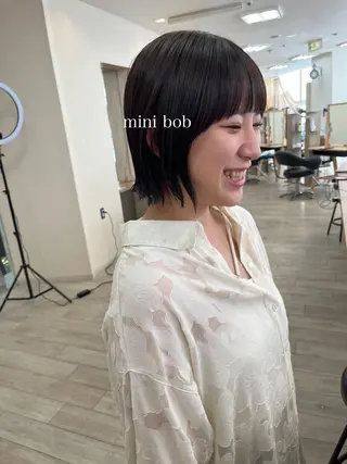 ショート カラー 初めてのショート お任せください✂️のヘアスタイル