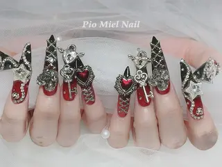 ネイル HANA 長さだしのネイルデザイン