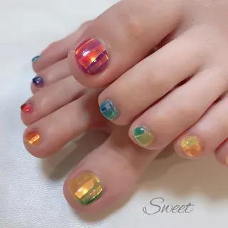 ネイル sweet 仲野陽子のネイルデザイン