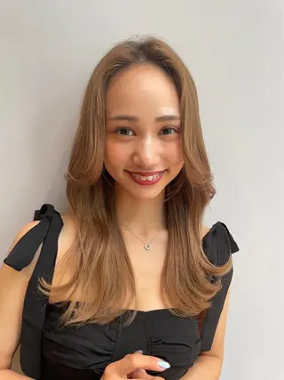 ロング カラー Lond luce心斎橋所属・🍀小川大輔🍀 ボブ/ブリーチ🥇のヘアスタイル