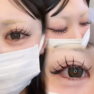 マツエク・マツパ eyelist Yuzu🎀のマツエク・マツパデザイン