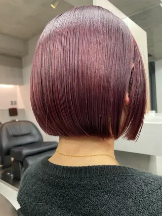 ミディアム カラー 吉田一輝 外国人パーマのヘアスタイル