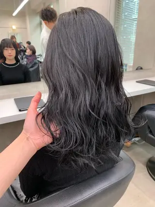 セミロング 【美容室が苦手な方 専問美容室】MIHOのヘアスタイル