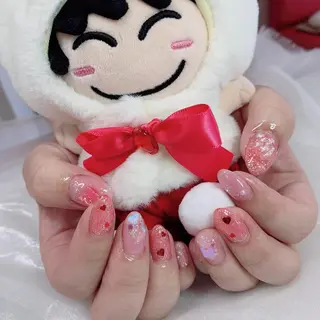 ネイル La neige* yuki 🥯🍑のネイルデザイン