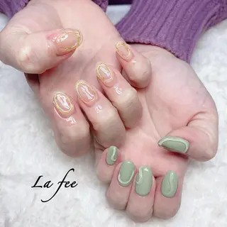 カラー ネイル La feeのネイルデザイン