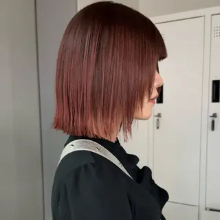 ショート カラー Laff新宿所属・髪質改善/縮毛矯正/ ボブ/新宿/伊藤豊のヘアスタイル