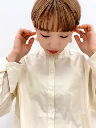 ショート カラー メンズカット特化柏駅 徒歩3分LOUのヘアスタイル