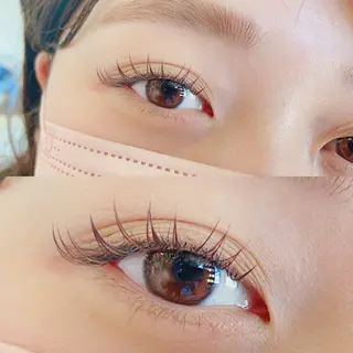 マツエク・マツパ eyelash  salon  ef.所属・tamura .のマツエク・マツパデザイン