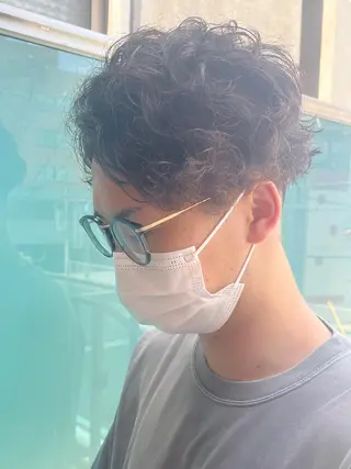 ミディアム メンズ times salon名駅所属・久木原 ゆりのヘアスタイル