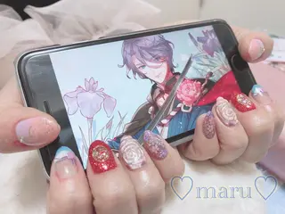 ネイル まるみ ♡のネイルデザイン