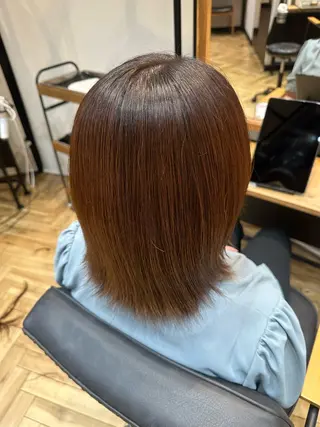 ミディアム weaves-SETAGAYA-所属・Luna🌙 艶カラーのヘアスタイル