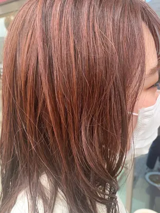 セミロング カラー DiMPlE  ディンプル所属・🌸スタイリスト 山浦美恵のヘアスタイル