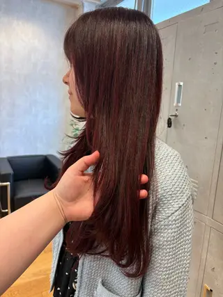 カラー tokute 片岡心🐥のヘアスタイル
