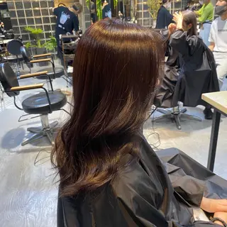 ミディアム 山田 蓮のヘアスタイル