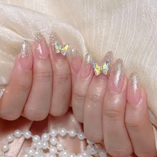 ネイル 🦋チップ長さだし 専門店🦋のネイルデザイン