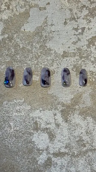 ネイル fig tree所属・fig  tree 地爪育成モニターのネイルデザイン