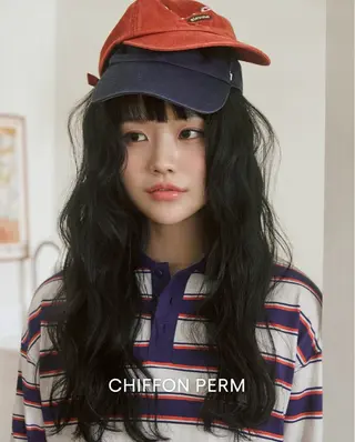 ロング パーマ ARMONY表参道所属・韓国風専門 RYOのヘアスタイル