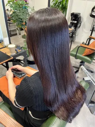 ロング カラー 川口歩登 【blanc】春日のヘアスタイル