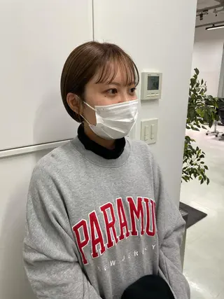 ショート カラー キッズ オトナヘア🌸 harukaのヘアスタイル