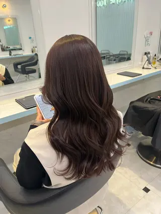 ロング カラー ブリーチカラー 🩵MIZUKIのヘアスタイル