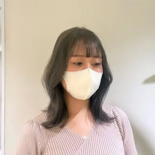 ミディアム 中韓𝐌𝐈𝐗🩶 𝐘𝐔𝐊𝐀のヘアスタイル