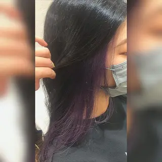 ロング カラー 正田 美帆のヘアスタイル