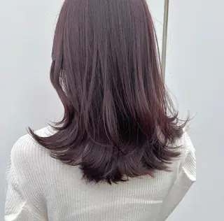 セミロング 韓国レイヤー/ショー ト/nodokaのヘアスタイル