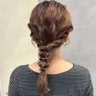 ヘアアレンジ AVANCE.西田辺店所属・加藤 彩花のヘアスタイル