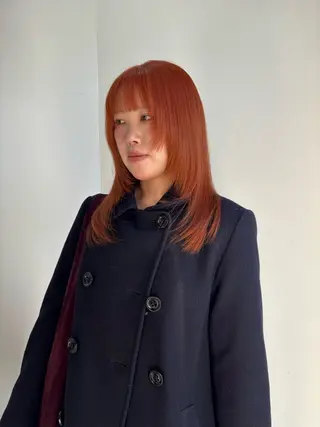 セミロング ☘️かわいいハイトー ン☘️nonokaのヘアスタイル