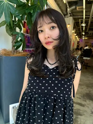 ロング 《2月クーポン記 載中》小森祐希のヘアスタイル