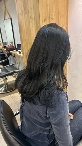 カラー じゅわっと暖色カラー 🍊Moemiのヘアスタイル