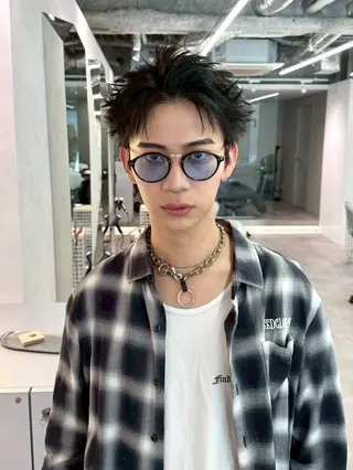 ショート Farbe/ メンズカット/はやとのヘアスタイル