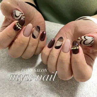 ネイル ホームサロン myu-nailのネイルデザイン