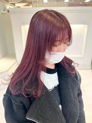 ミディアム カラー Parve  Mix /板野妃莉のヘアスタイル