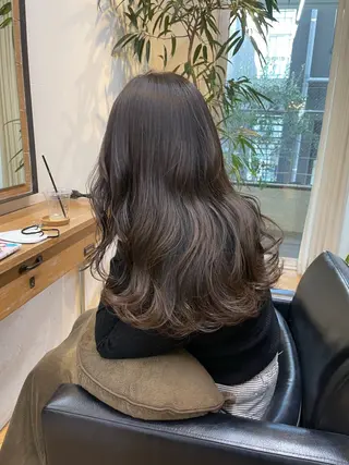 カラー YURiA レイヤー🫧のヘアスタイル